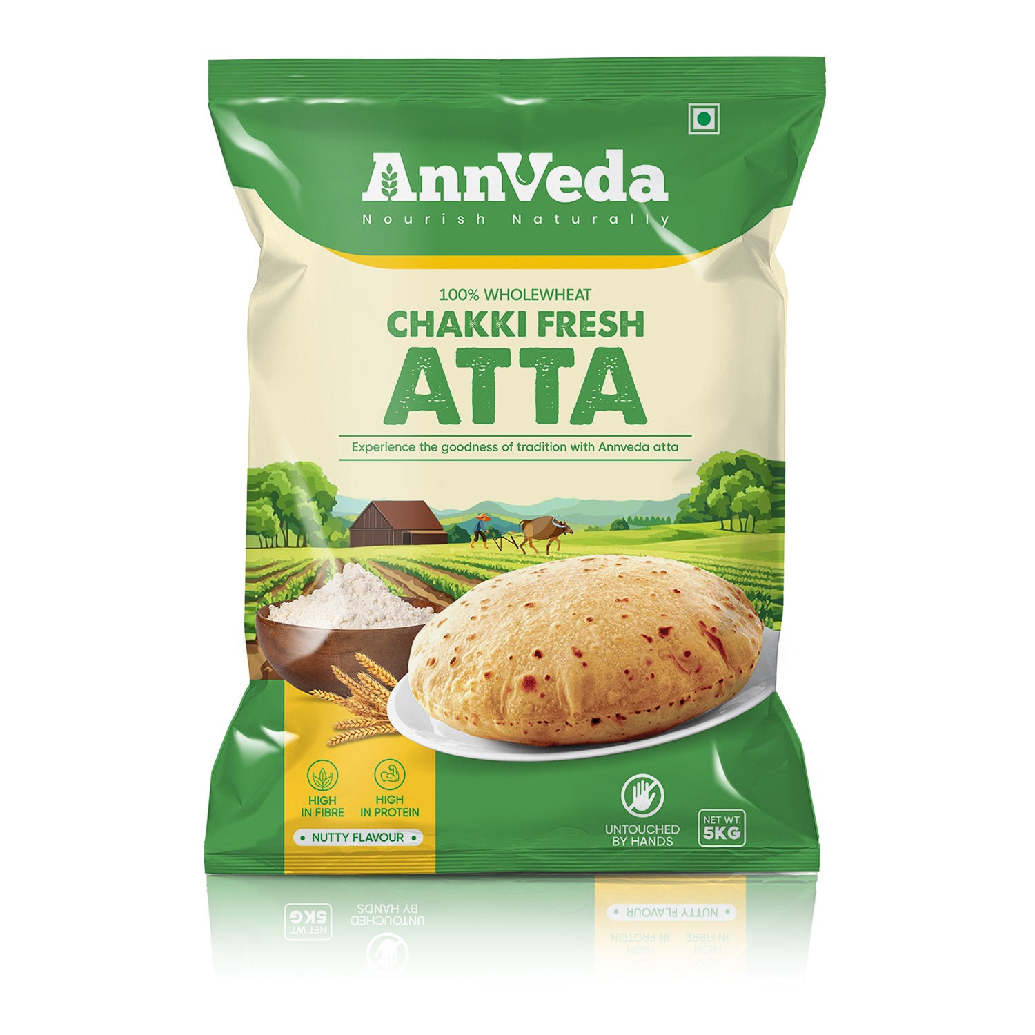 Annveda Chakki Fresh Atta